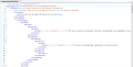 Représentation XML du fichier Scenari de la tâche