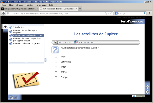 Questions à choix multiples