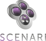 Logo Scenari (Logiciel libre dédié à la conception de chaînes éditoriales)