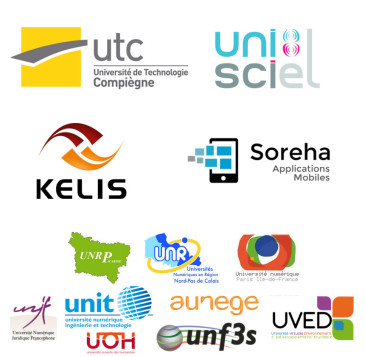 Logos Utc, Kelis, Soreha, Unisciel, UNT et UNR